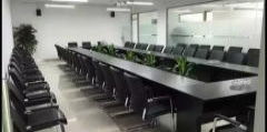 辦公家具廠價(jià)定做電腦桌培訓(xùn)桌職員工位桌前臺(tái)屏風(fēng)隔斷